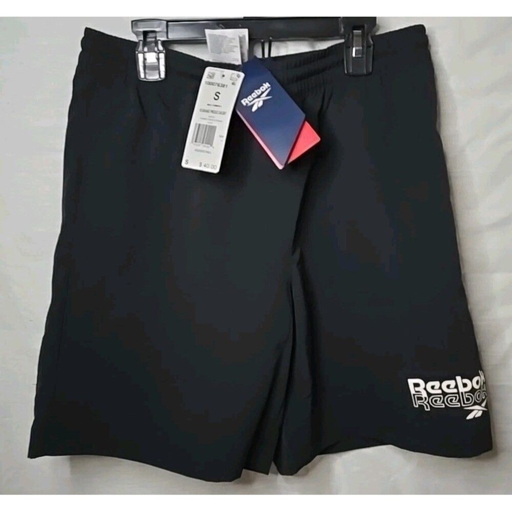 Reebok Brand Proud Shorts Black, Sz Small, 100% Polyamide